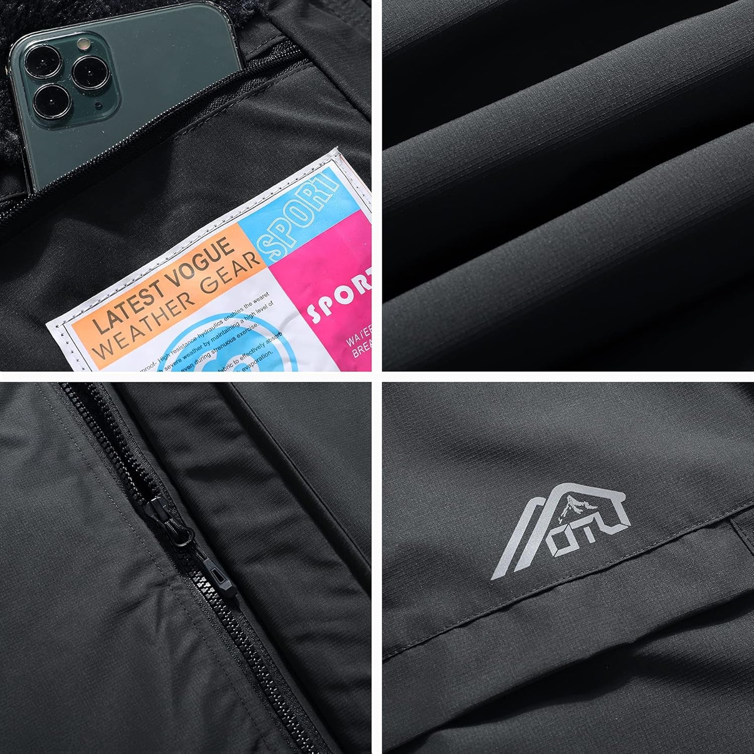 Men's Waterproof Hooded Ski Jacket - Insulated Snowboarding Windbreaker for Ultimate Winter Protection
Stay warm, dry, and unstoppable on the slopes with this premium Men's Waterproof Ski Jacket. Engineered for serious snowboarding, skiing, and mountain adventures, this hooded winter coat combines rugged waterproof protection with superior insulation to conquer cold, wind, and snow.