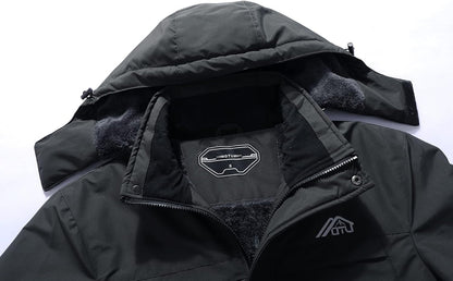 Men's Waterproof Hooded Ski Jacket - Insulated Snowboarding Windbreaker for Ultimate Winter Protection
Stay warm, dry, and unstoppable on the slopes with this premium Men's Waterproof Ski Jacket. Engineered for serious snowboarding, skiing, and mountain adventures, this hooded winter coat combines rugged waterproof protection with superior insulation to conquer cold, wind, and snow.